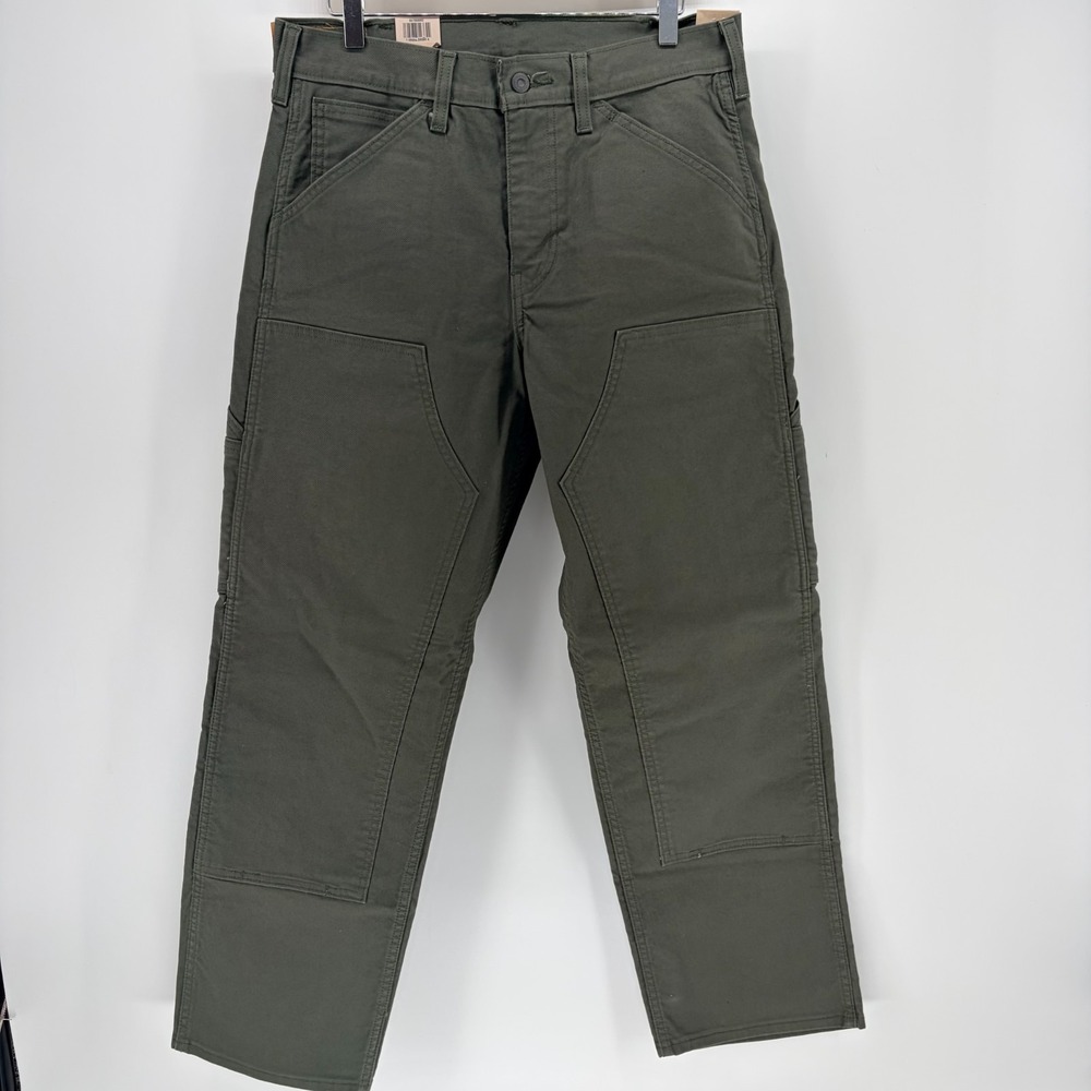 NWT Levi's 565 Double Knee Work Pants Stretch Utility Canvas Workwear 32x30